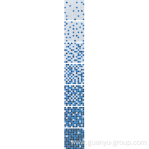 Crystal Glass Changed Gradually Series Mosaic